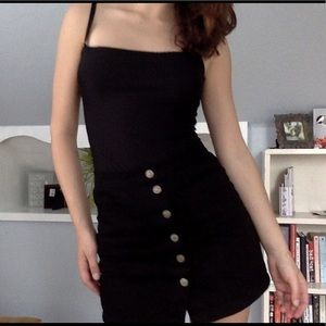 Brandy Melville black jean skirt!!